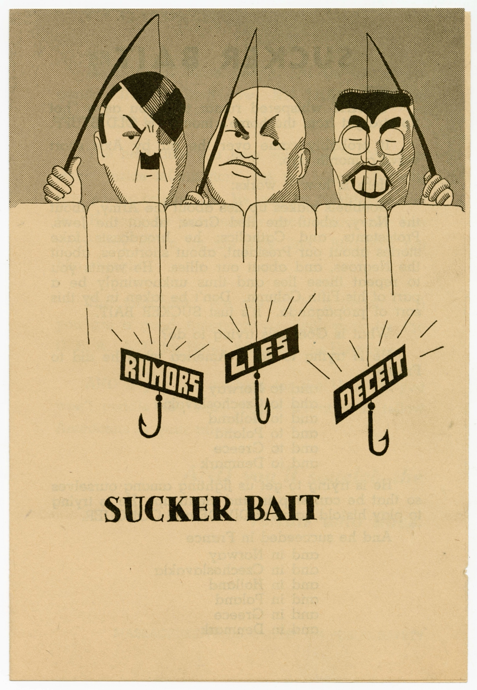 WWII Propaganda Pamphlet