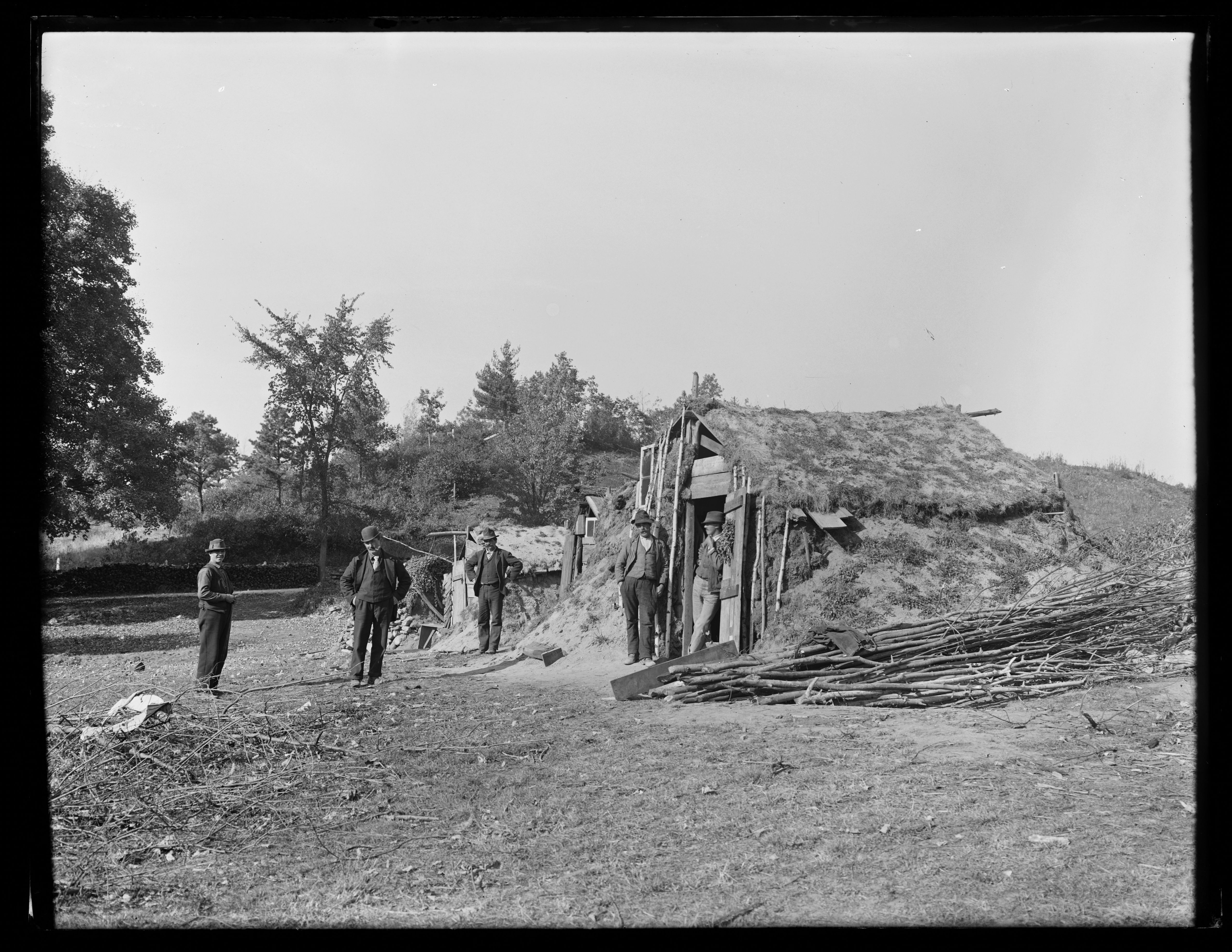 Wachusett Reservoir, Italian Camp, Clinton, Mass., Oct. 20, 1897