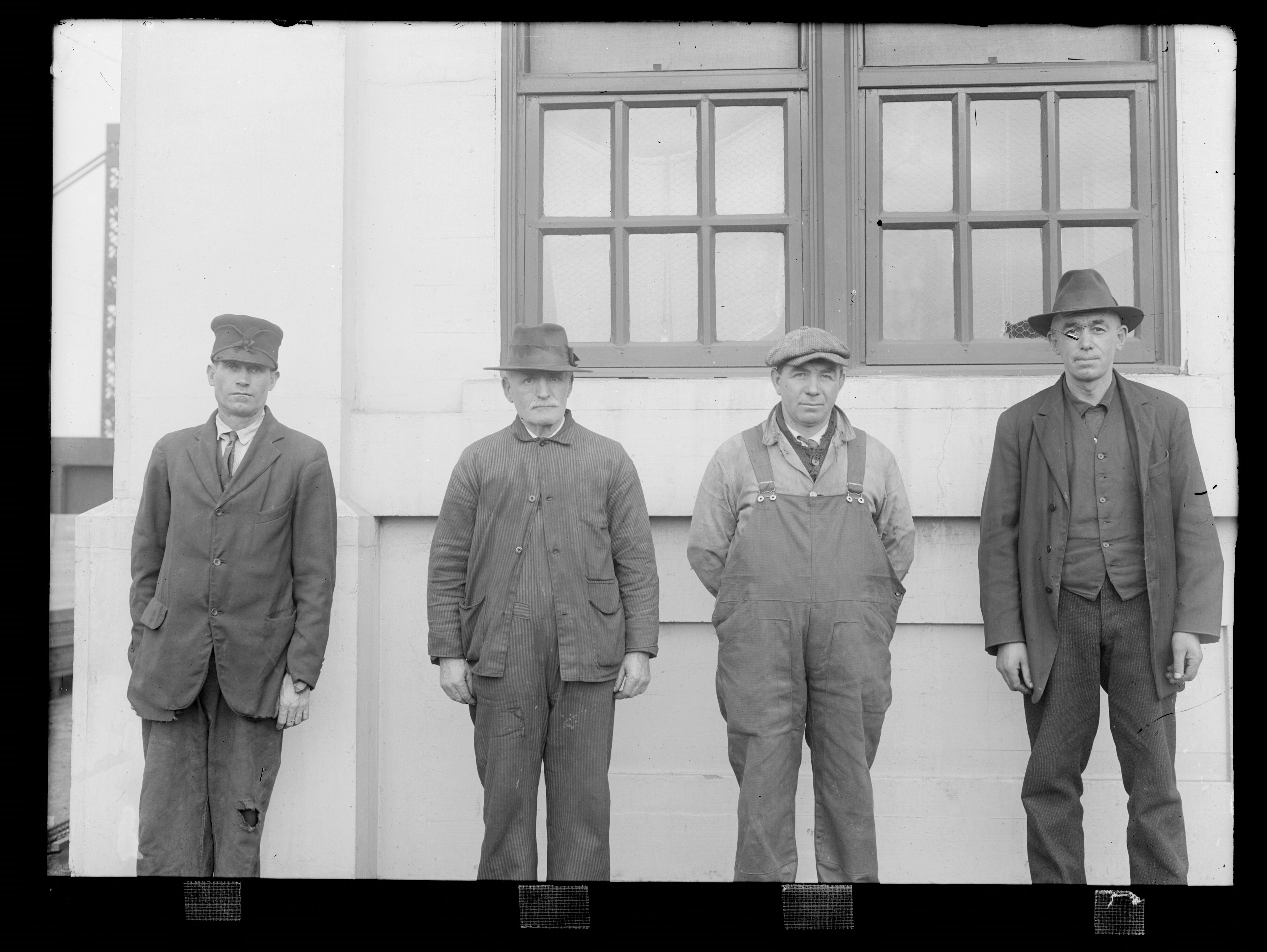 ortrait of Four Men, Mass., ca. 1900-1919