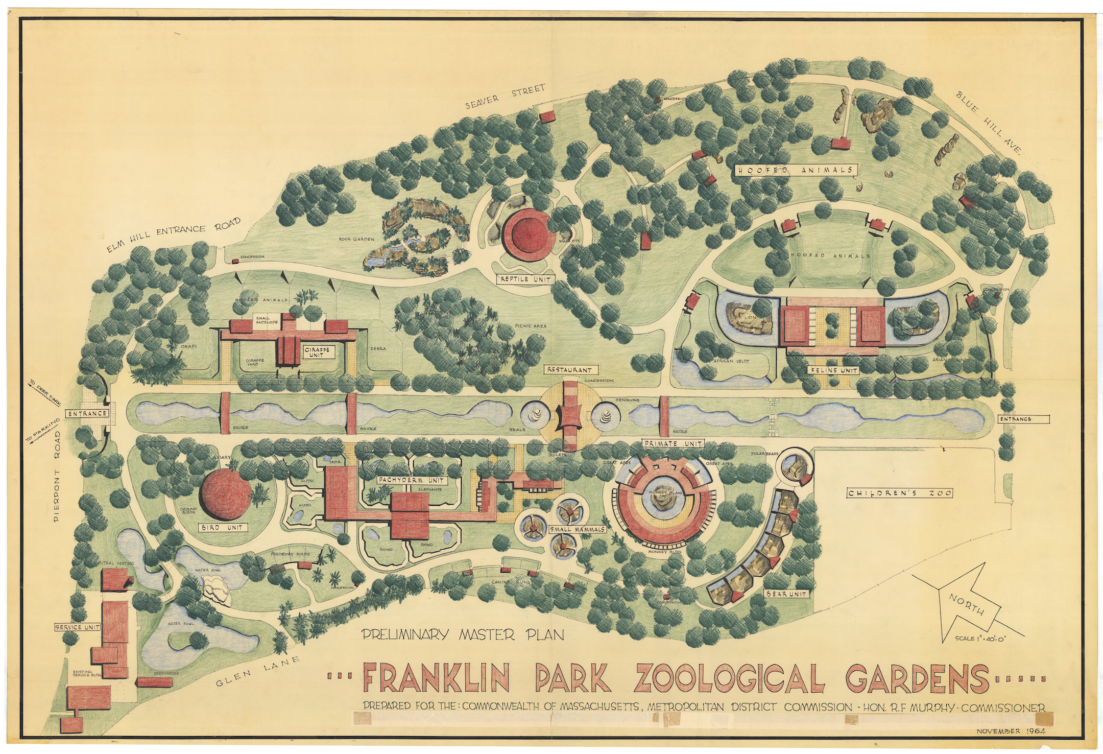 Preliminary Master Plan, Franklin Park Zoological Gardens