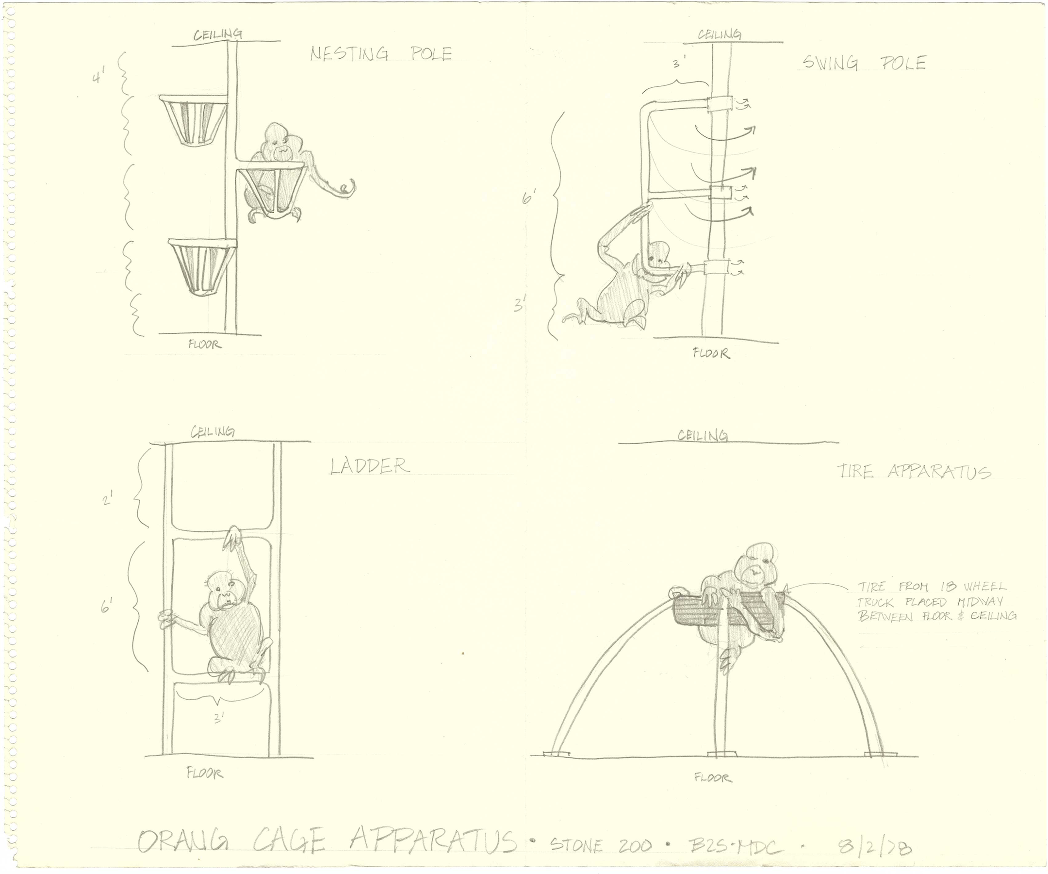 Orang Cage Apparatus, Sheet 2