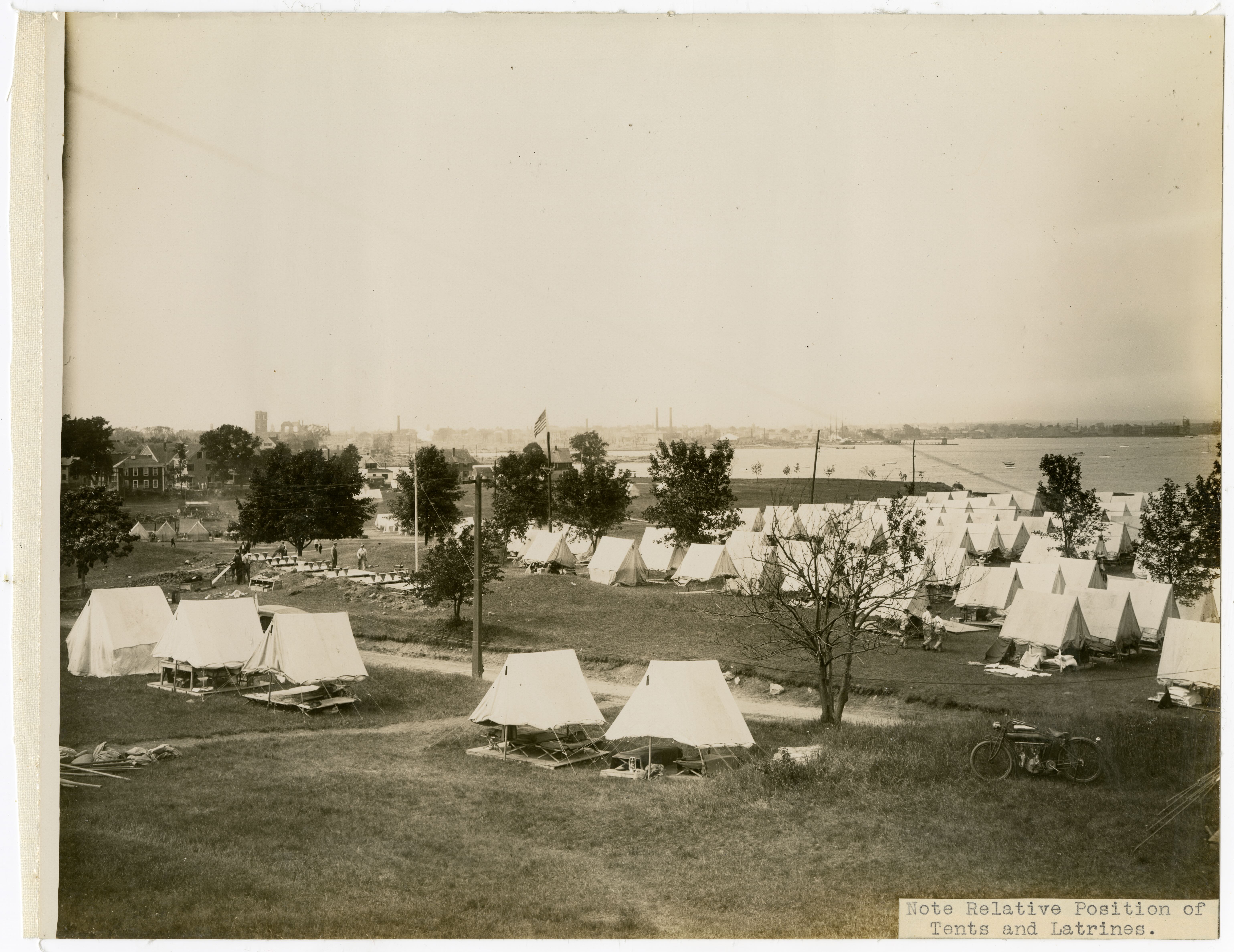 Tents at Forest River Park camp