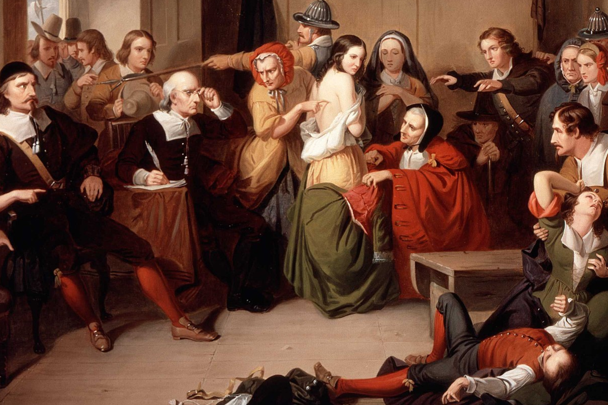 'Examination of a Witch' by Thomkins H. Matteson'