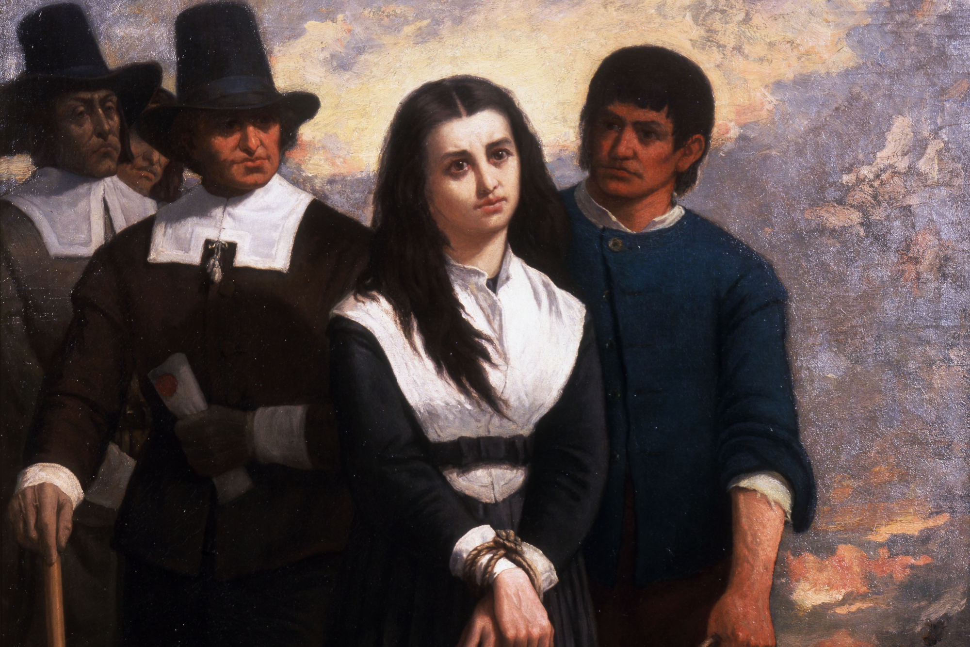 'Witch Hill (The Salem Martyr)' by Thomas Satterwhite Noble