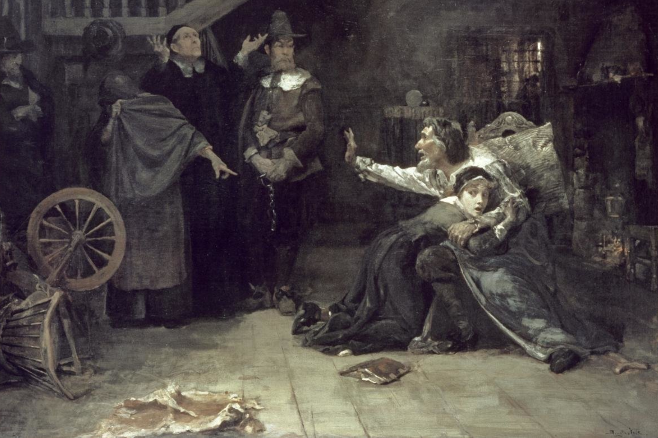 'Accused of Witchcraft' by Douglas Volk